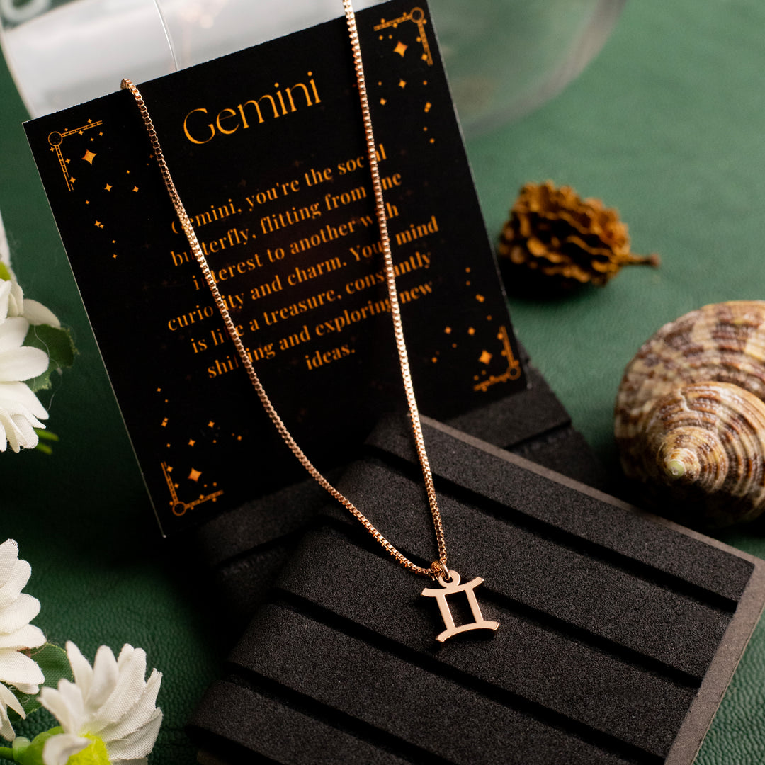 Gemini Zodiac Necklace