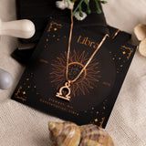 Libra Zodiac Necklace