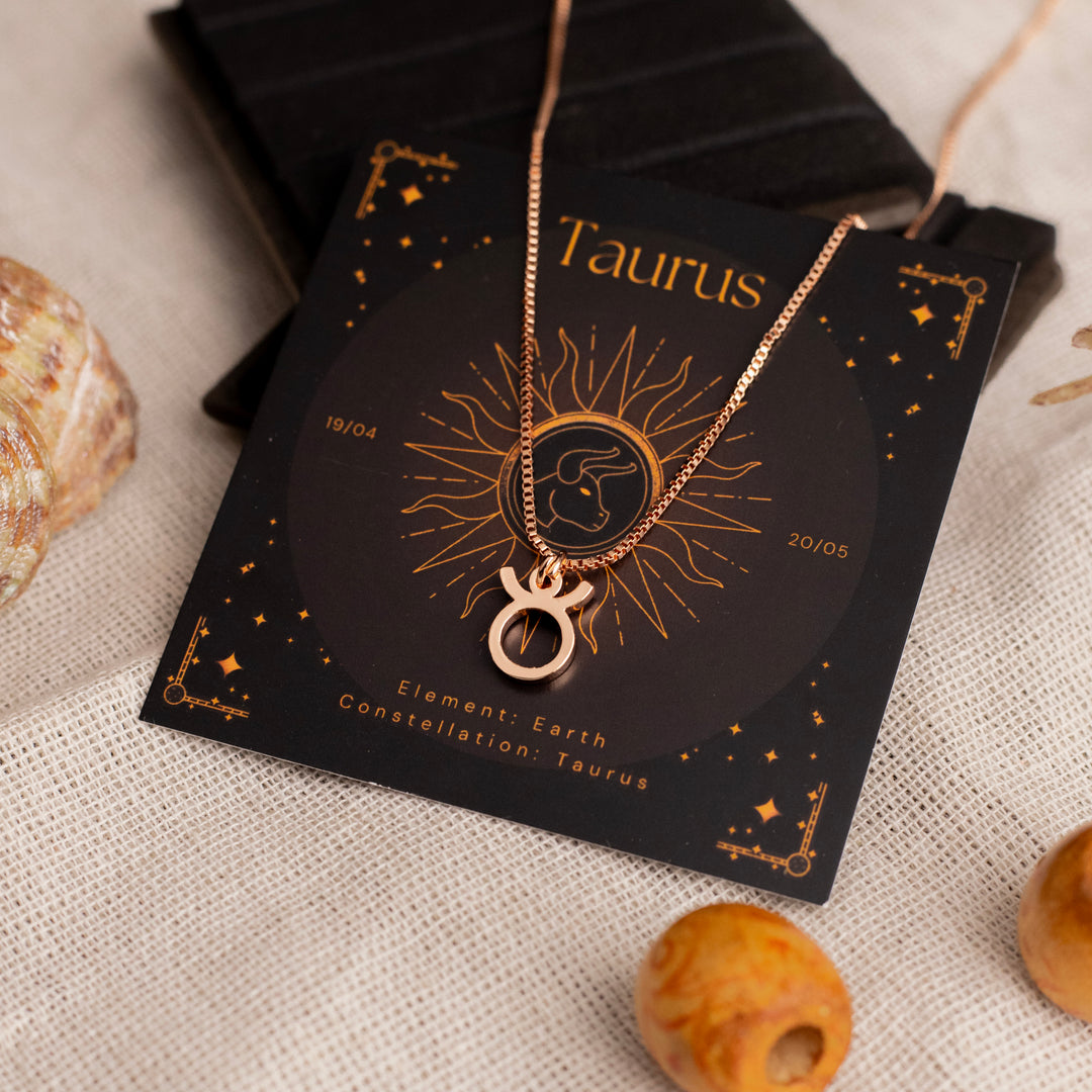 Taurus Zodiac Necklace