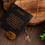 Load image into Gallery viewer, Scorpio Zodiac Necklace
