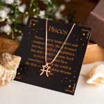 Load image into Gallery viewer, Pisces Zodiac Necklace
