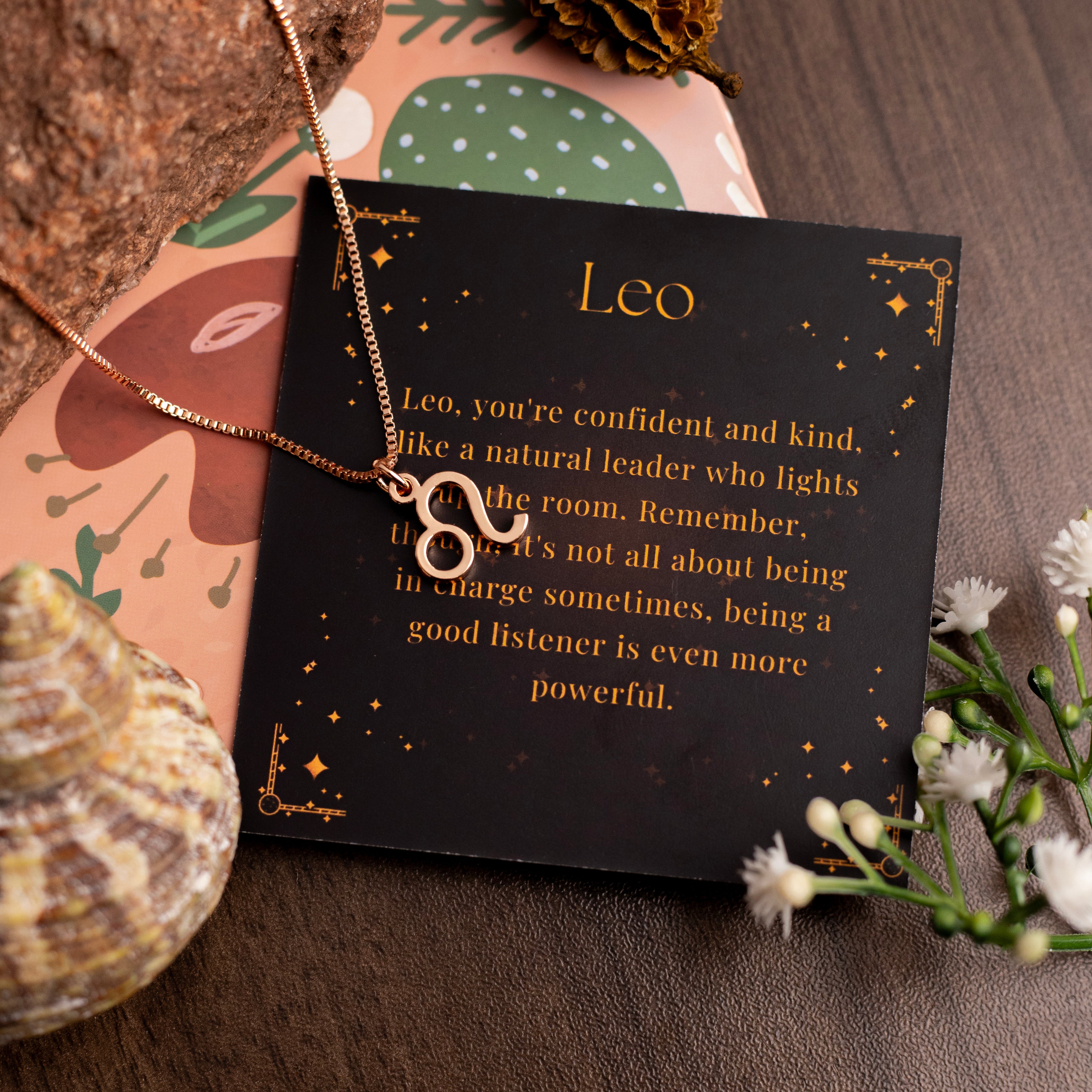 Leo Zodiac Necklace