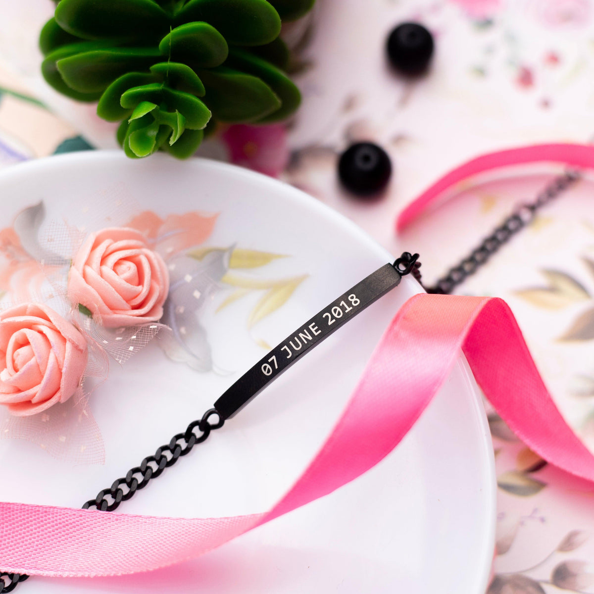 Chain Bracelet -  Black - Xctasy