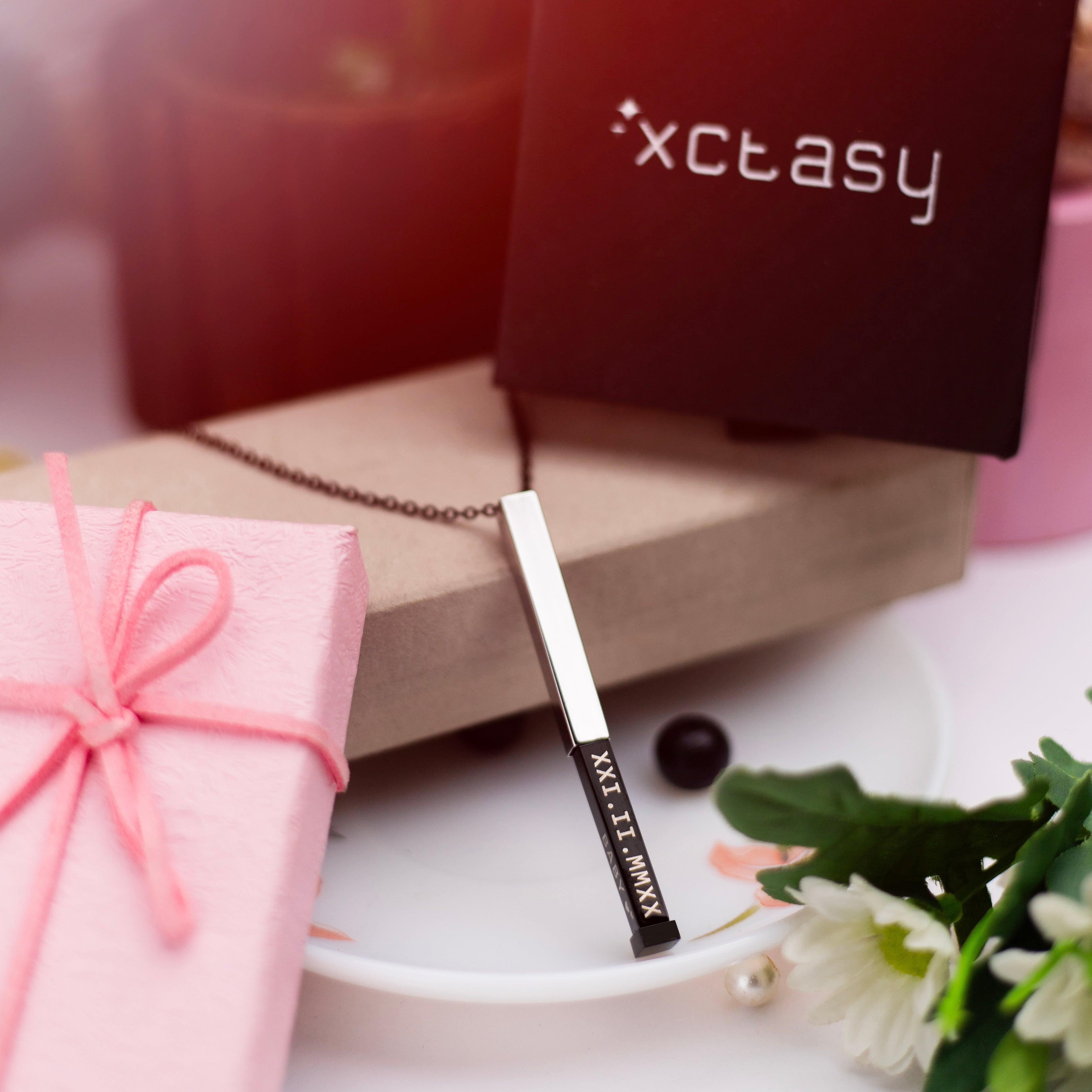 Engraved Secret 3D Bar - Black - Xctasy