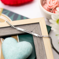 Box Chain Bracelet - Silver - Xctasy