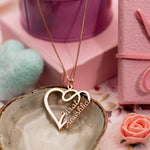 Load image into Gallery viewer, Special Love Style Couple Name Necklace - Rose Gold - Xctasy