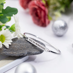 Engraved Kada - Silver - Xctasy