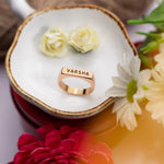 Load image into Gallery viewer, Engraved Name Ring - Rose Gold (Classic) - Xctasy