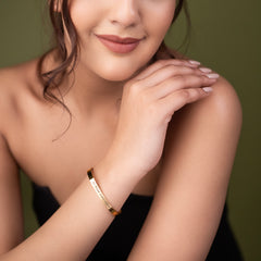 Engraved Cuff Bracelet