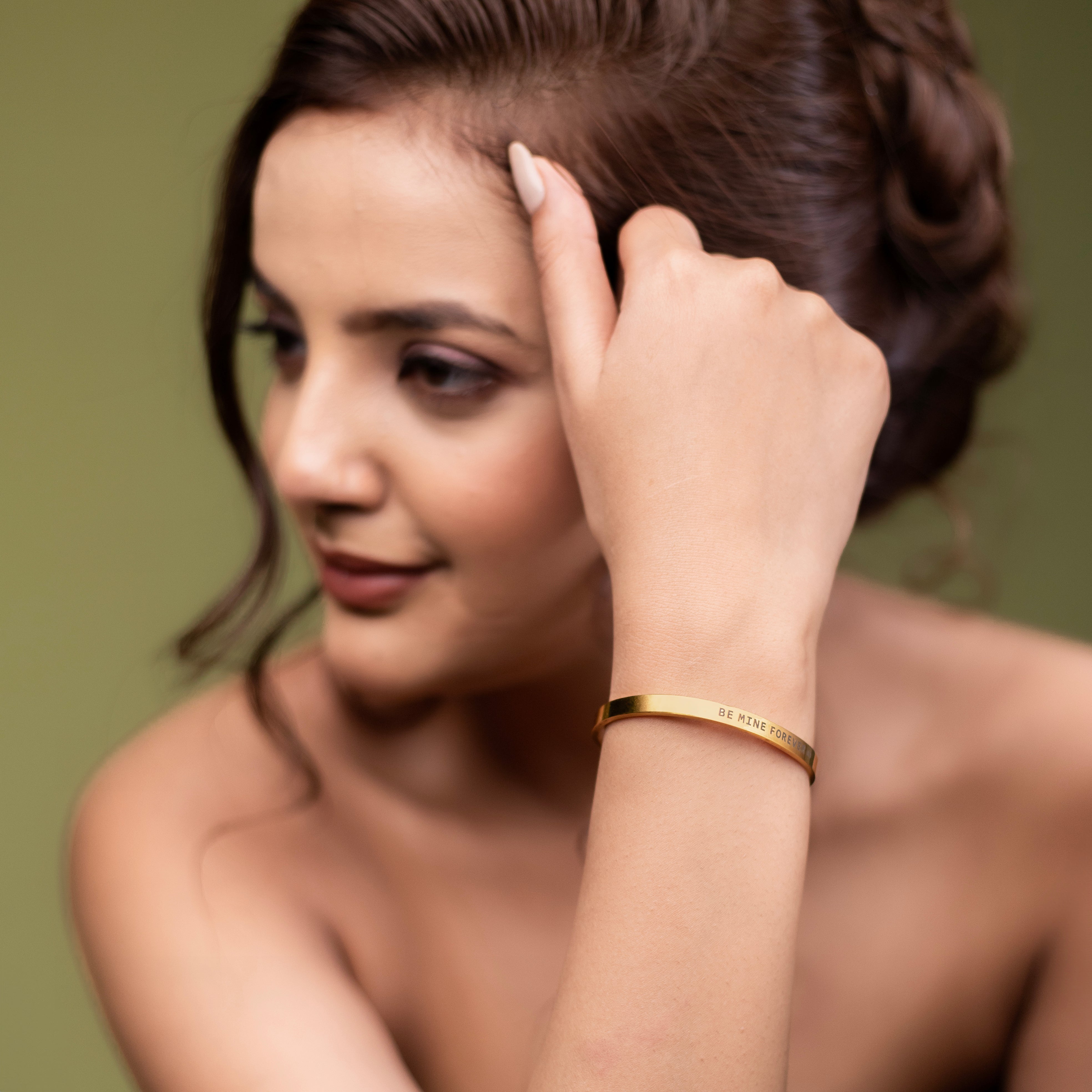 Engraved Cuff Bracelet