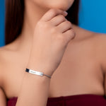 Load image into Gallery viewer, Stretch Glam Bracelet - Silver
