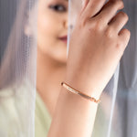 Load image into Gallery viewer, Rolo Chain Bracelet - Rose Gold

