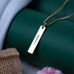 Eye Colored Photo Necklace