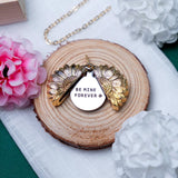 Sunflower Colored Photo Necklace