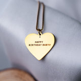 Heart Photo Necklace