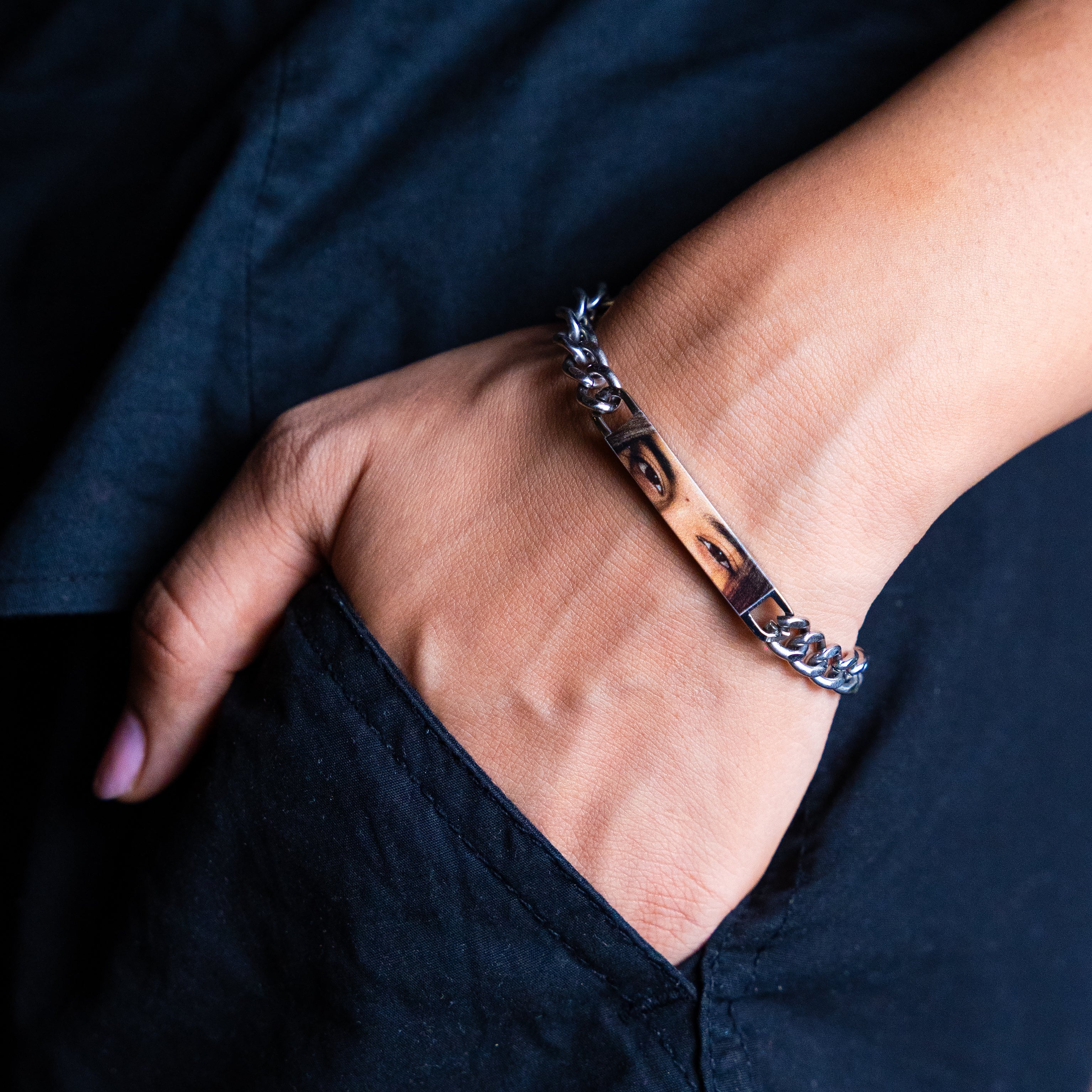 Eye Colored Photo Bracelet