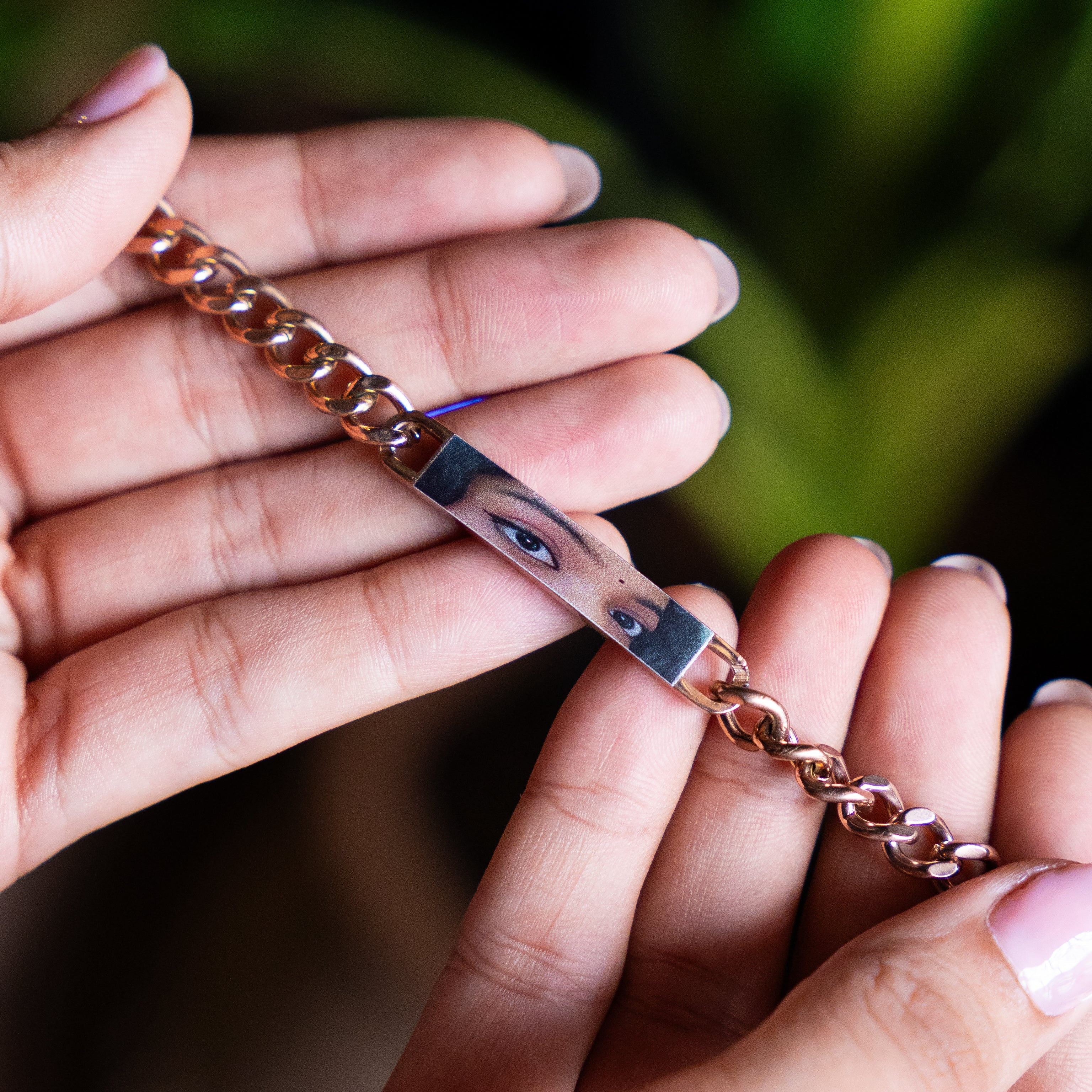 Eye Colored Photo Bracelet
