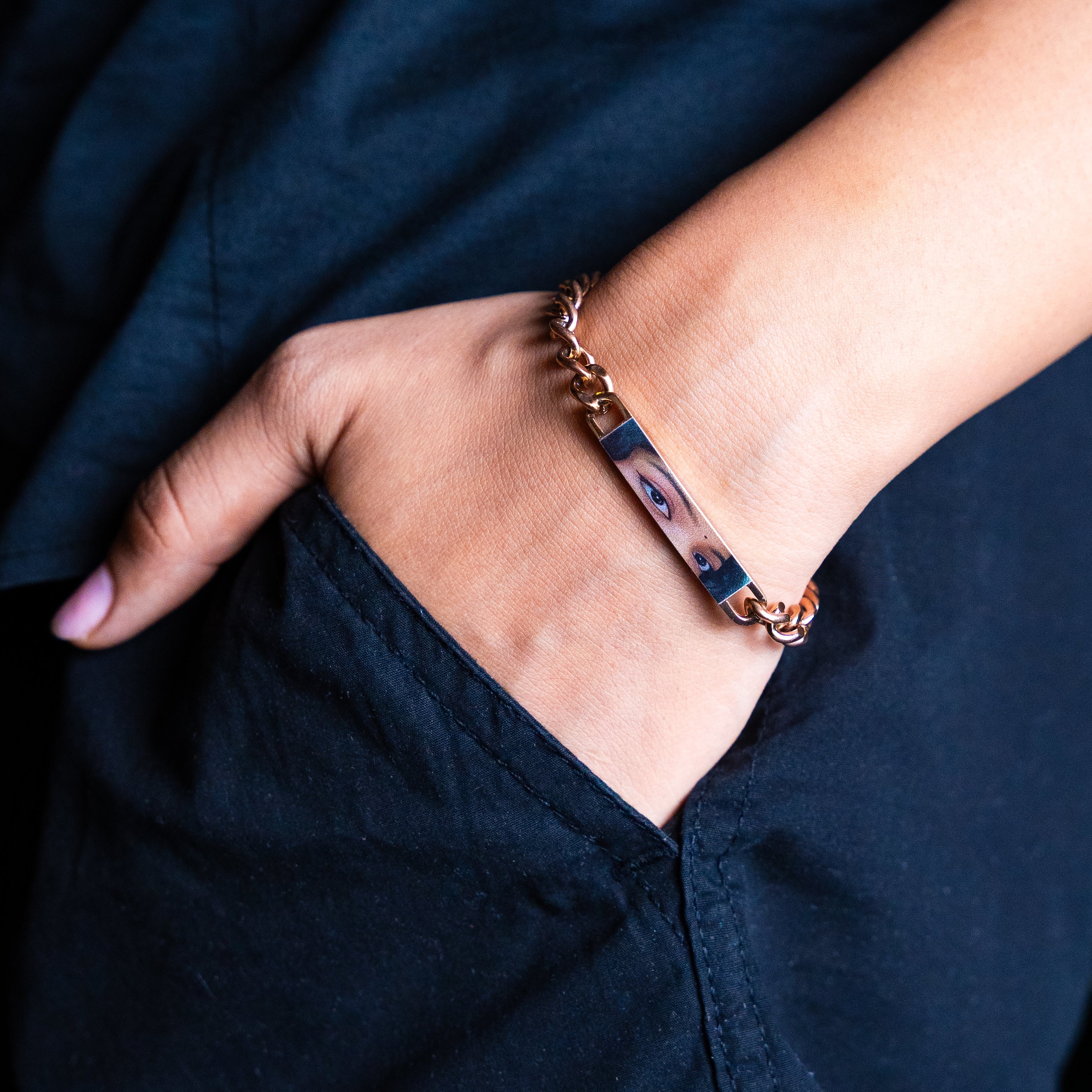 Eye Colored Photo Bracelet