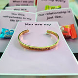 Love Hamper With Cuff Bracelet