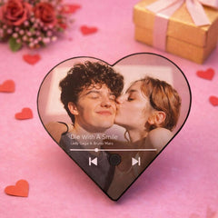 Personalized Heart Fridge Music Magnet