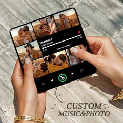 Personalized Collage Fridge Music Magnet