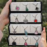 Set Of 12 Oxidized Necklcae With Premium  Jewelry Box