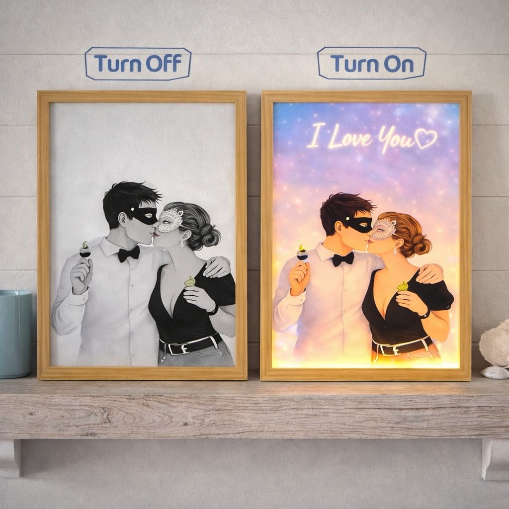 Personalized LED Backlit Photo Frame