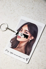 Eye Photo Keychain