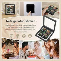 Personalized Collage Fridge Music Magnet