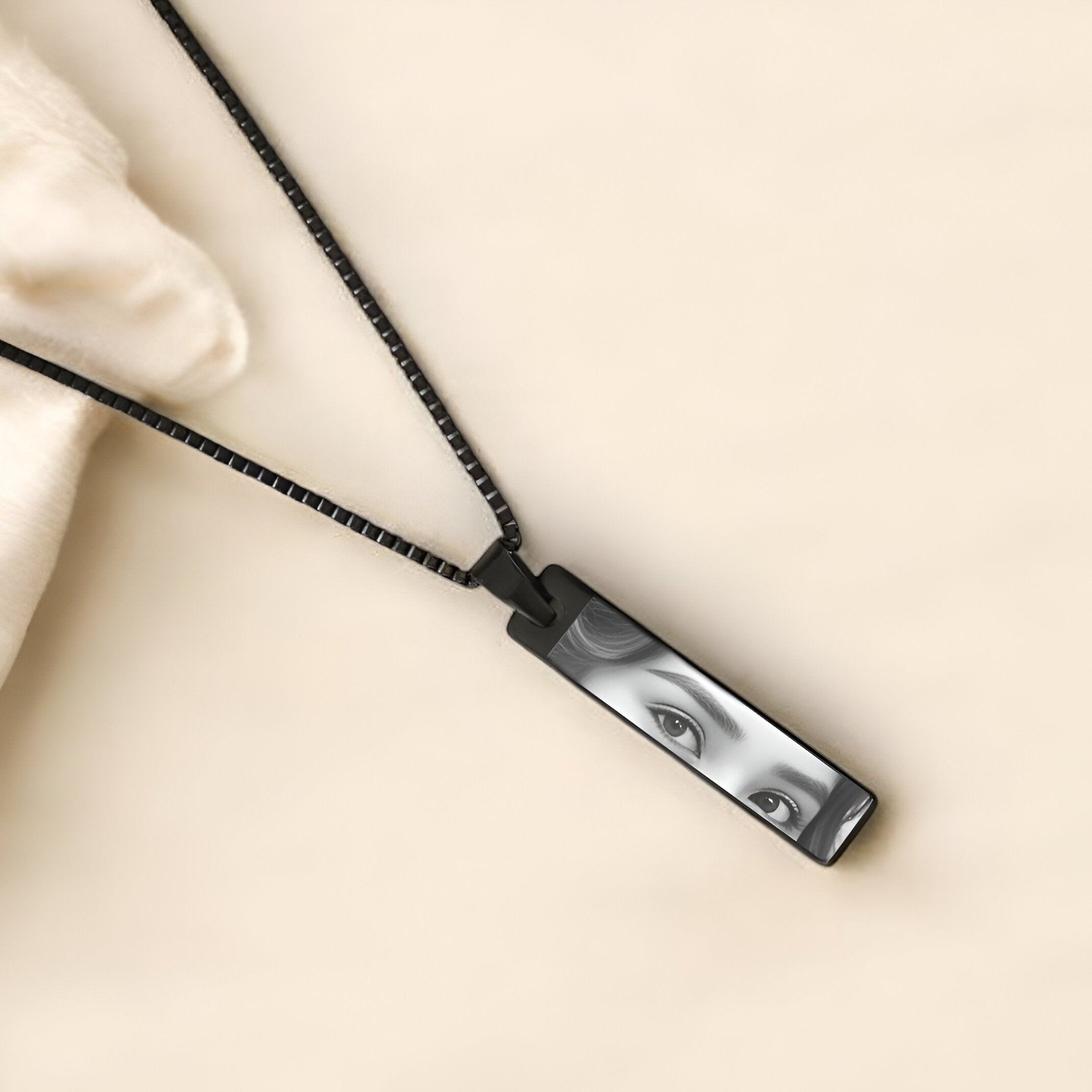 Eye Photo Necklace