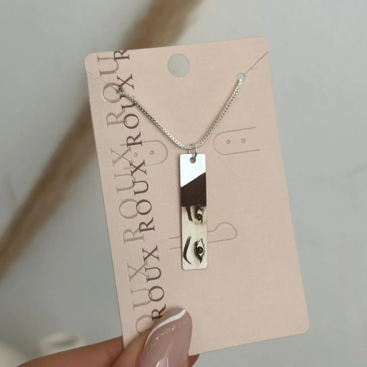 Spotify Eye Photo Necklace