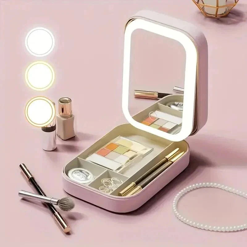 Makeup Vanity  With LED Mirror (Box)