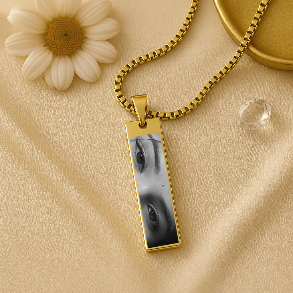 Eye Photo Necklace