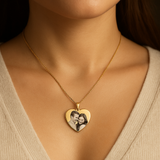 Heart Photo Necklace