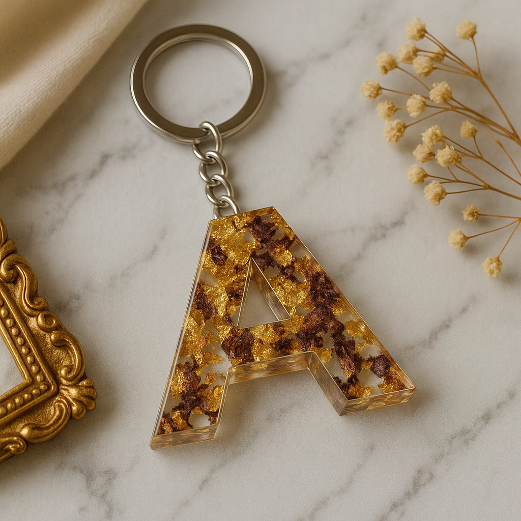Personalized Initial  Keychains