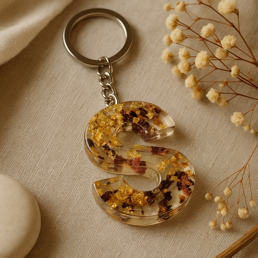 Personalized Initial  Keychains