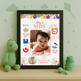 Baby Birth Frame - Design 2