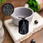 Load image into Gallery viewer, Hanuman Chalisa Micro Sculpted Pendant
