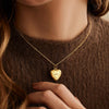 Personalized Heart Photo Necklace