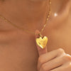 Personalized Heart Photo Necklace