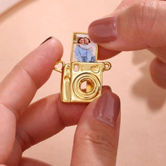 Mini Camera Colored Photo Necklace