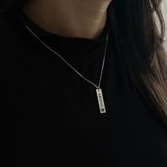 Spotify Eye Photo Necklace