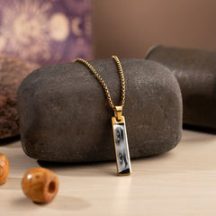 Men's Eye Photo Pendant