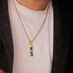 Men's Eye Photo Pendant