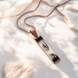 Eye Photo Necklace