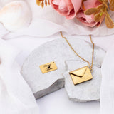 Secret Message Necklace – Gold - Xctasy