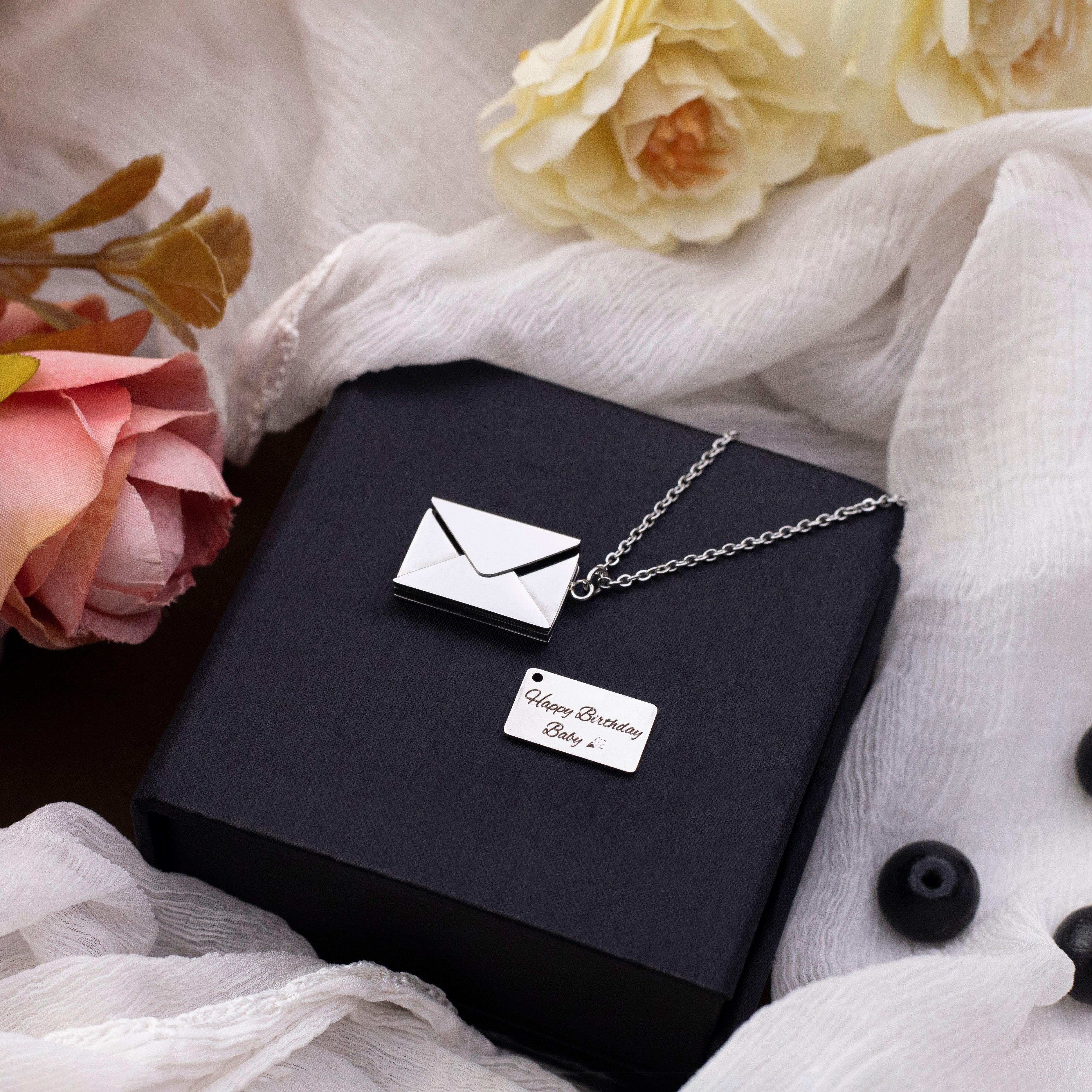 Secret Message Necklace – Silver - Xctasy